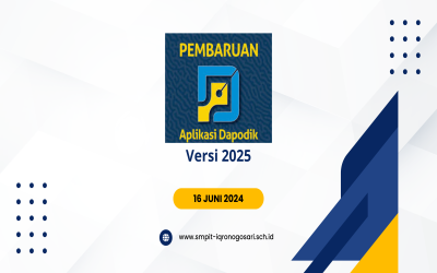 TERBARU...Rilis Aplikasi Dapodik  Versi 2025