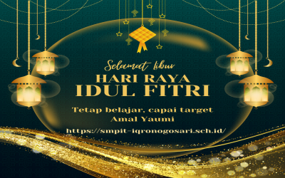 Pemberitahuan Libur Hari Raya Idul Fitri 1444 H