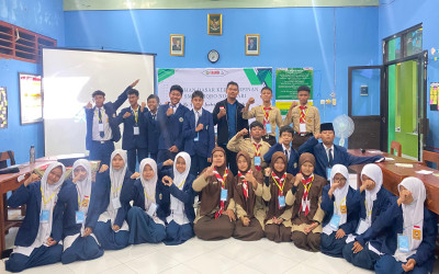 Kegiatan Latihan Dasar Kepemimpinan Siswa (LDKS) SMP Islam Terpadu Iqro Nogosari Tahun Ajaran 2024/2025